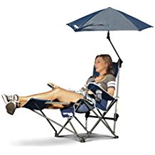 camping chairs with footrest